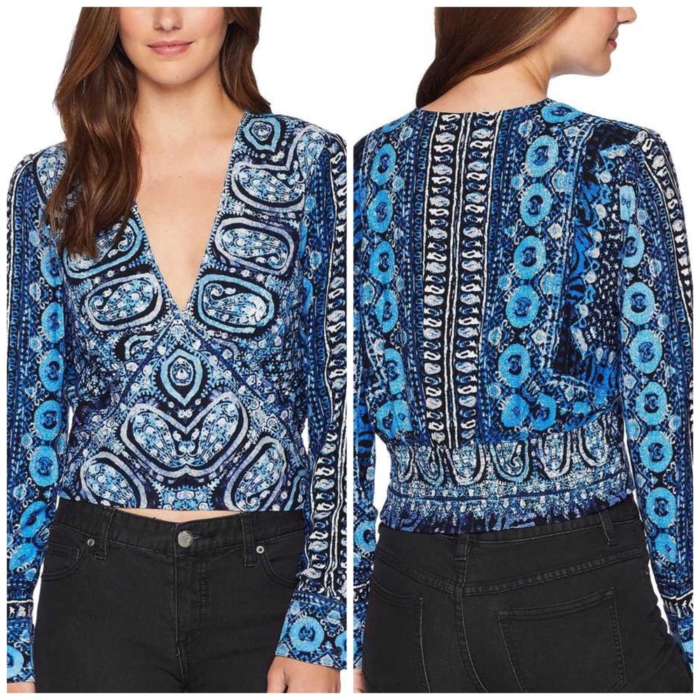 (EUC) Free People Long Sleeve Top